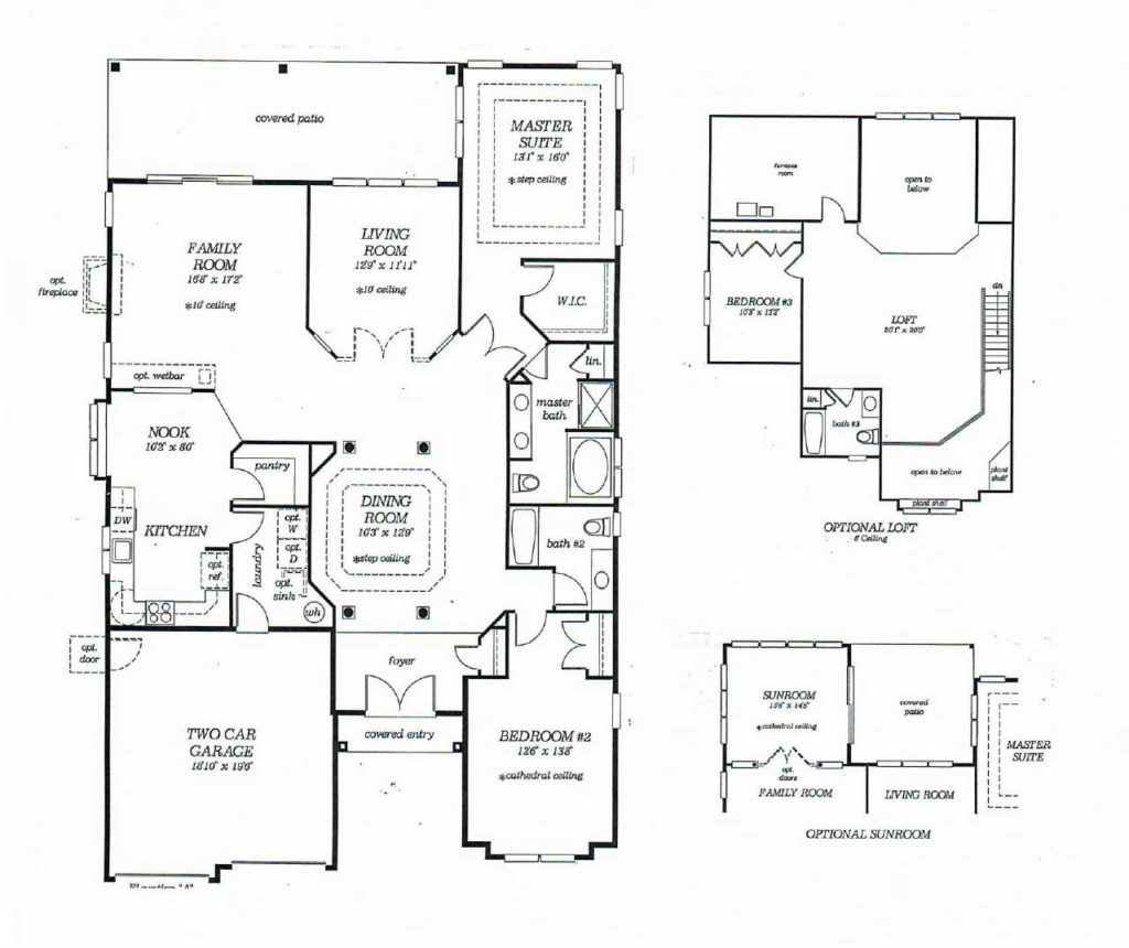 Grand Heritage Model w/Loft Floor Plan Adult Community In South