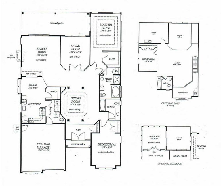 Grand Heritage Model w/Loft Floor Plan Adult Community In South